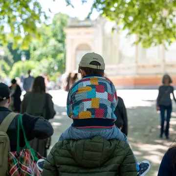 A family in Madrid's Retiro Park. Blake Horn for Lonely Planet