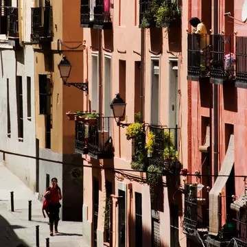 Street in Lavapies.