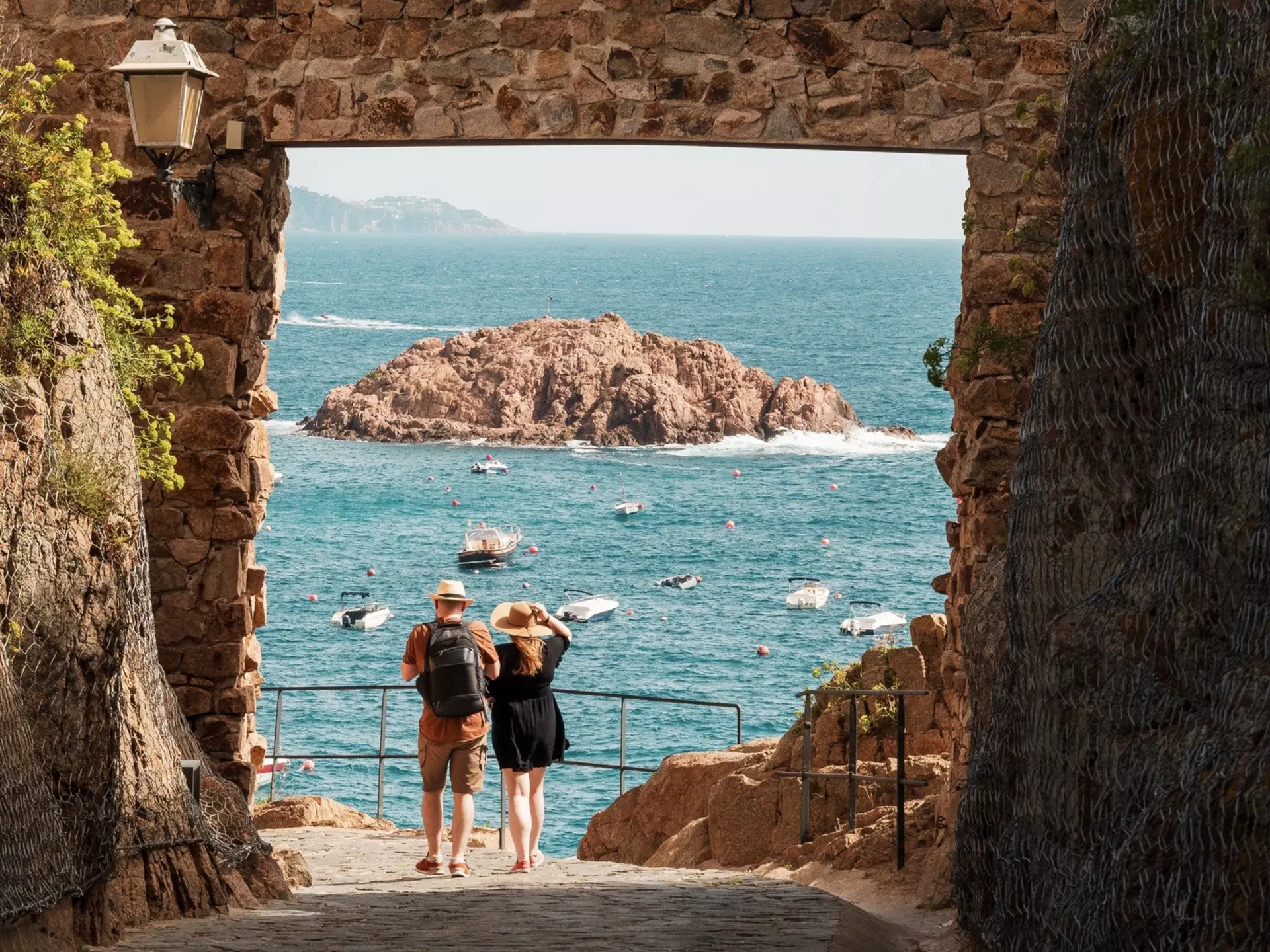 In Tossa de Mar and other beach towns near Barcelona, the Mediterranean beckons. reuerendo / Shutterstock