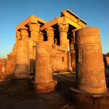 Kom ombo temple in Egypt.