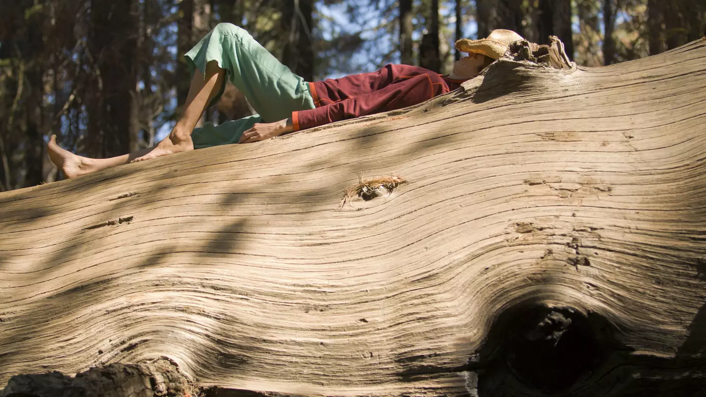 A good routine will aid you in sleeping well wherever you bed down. Doug Marshall / Getty Images