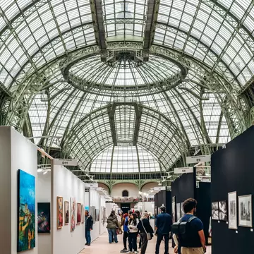 Paris, France - February 22, 2025: Le Salon des Artistes Français 2025 - historic art exhibition at the Grand Palais, established since the time of Colbert, License Type: media, Download Time: 2025-08-04T18:59:27.000Z, User: rhylton_redventures, Editorial: true, purchase_order: 65050 - Digital Destinations and Articles, job: Lonely Planet, client: wip, other: app downloads