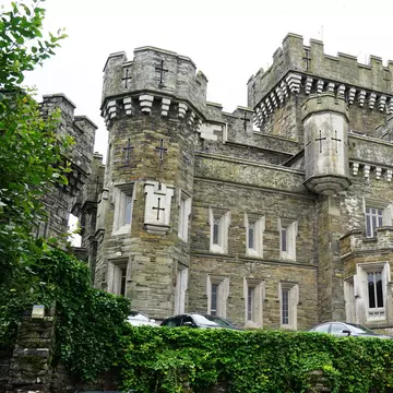 WINDERMERE, UNITED KINGDOM -25 JULY 2016- The Wray Castle is a Victorian neo-gothic building located on the shore of Lake Windermere in the Cumbria region of England. It belongs to the National Trust., License Type: media, Download Time: 2026-04-25T01:08:28.000Z, User: LP_ZRay, Editorial: true, purchase_order: 65050 - Digital Destinations and Articles, job: Lonely Planet, client: App Content, other: Zayira Ray