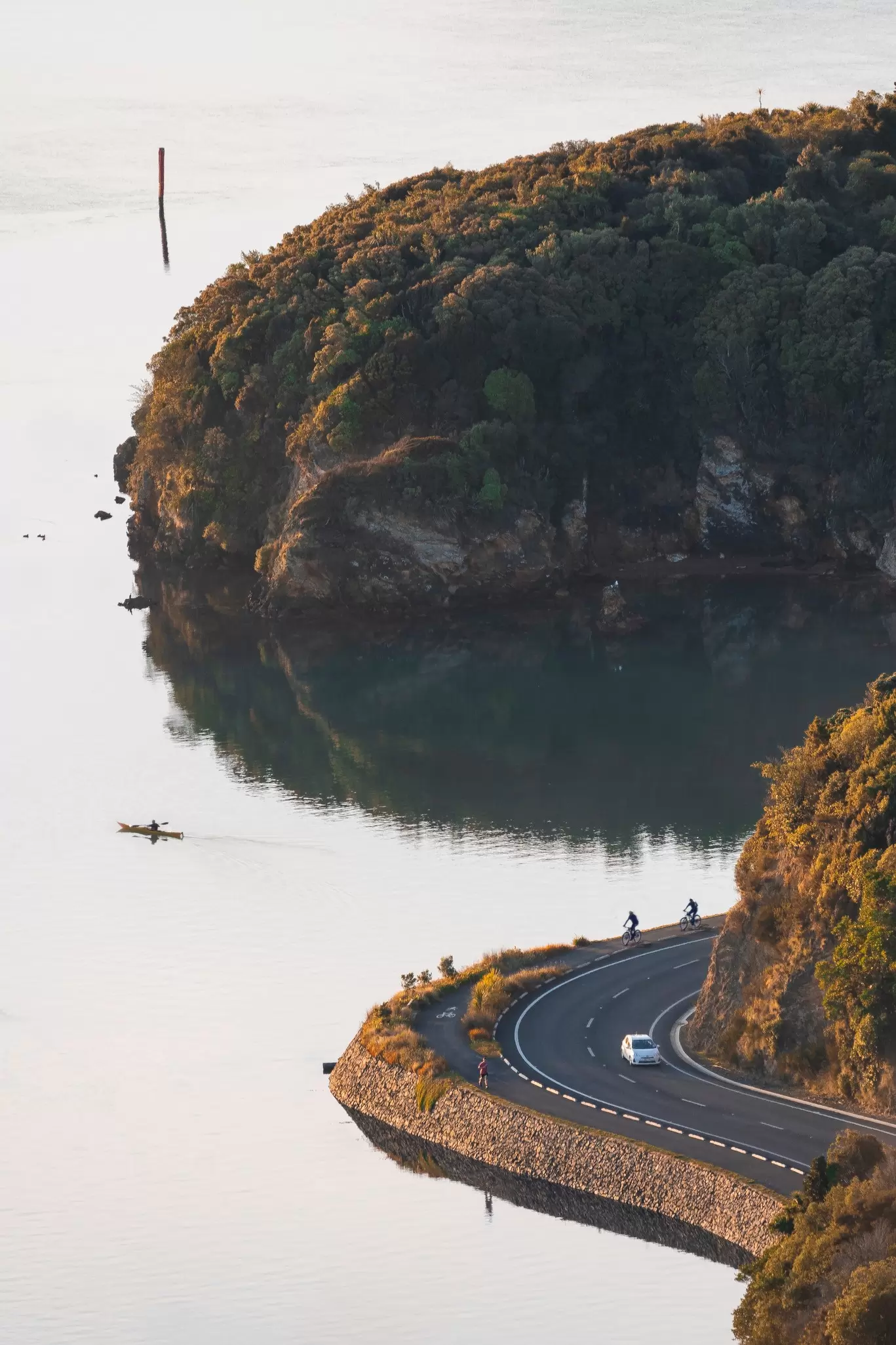 Otago Harbour, Dunedin, New Zealand