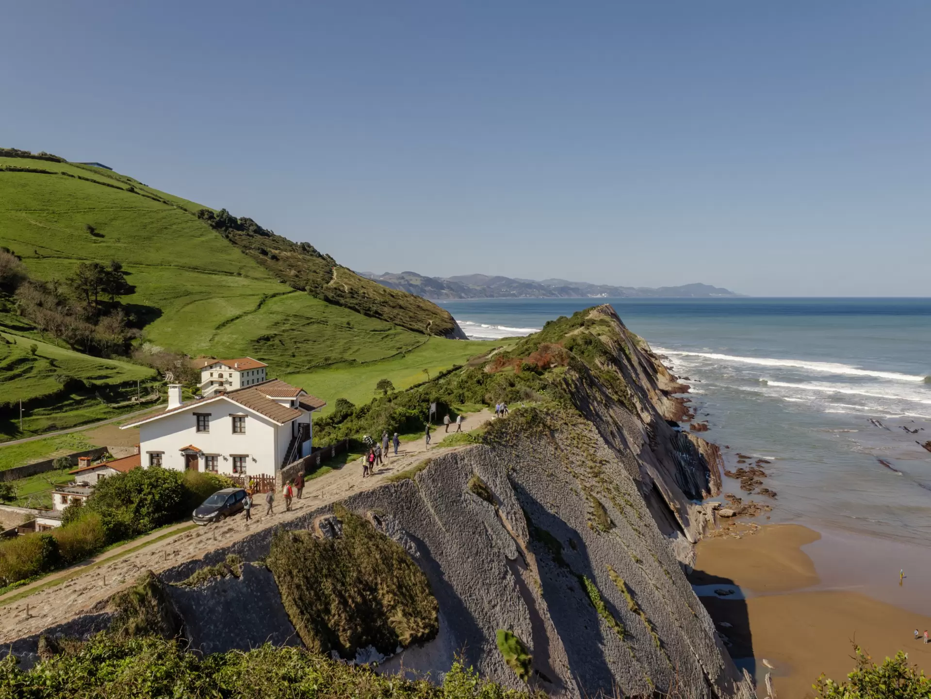 Itzurun and Flysch de Zumaia in Northern Spain. Rhia Hylton/Lonely Planet