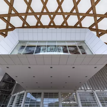 METZ, 10 September 2017 - Entrance Georges Pompidou museum building at the early morning in Metz, France; Shutterstock ID 714439267; your: Sloane Tucker; gl: 65050; netsuite: Online Editorial; full: POI