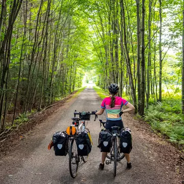 The coronavirus pandemic has led to a boom in bicycle ownership and growing interest in bicycle tourism, including for writer Sebastian Modak and his partner.