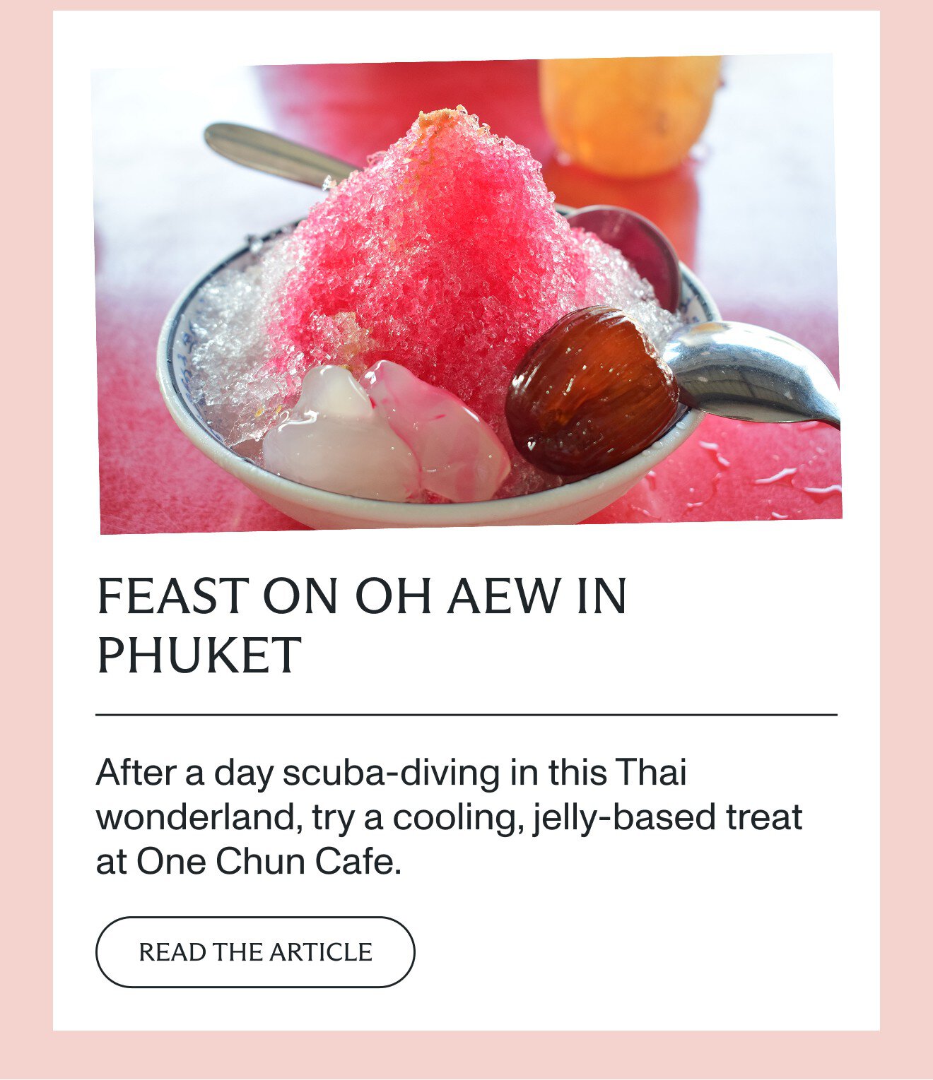 Feast on oh aew in Phuket