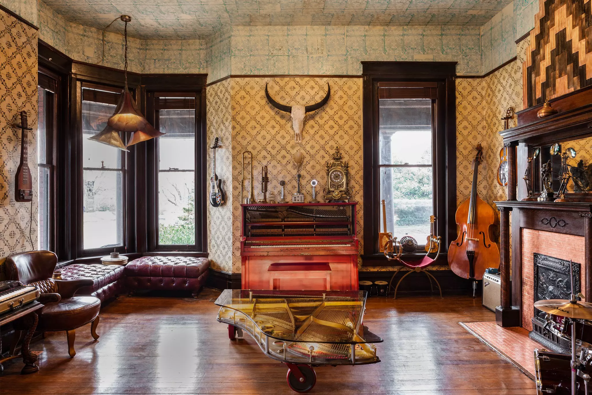 The lobby of Urban Cowboy