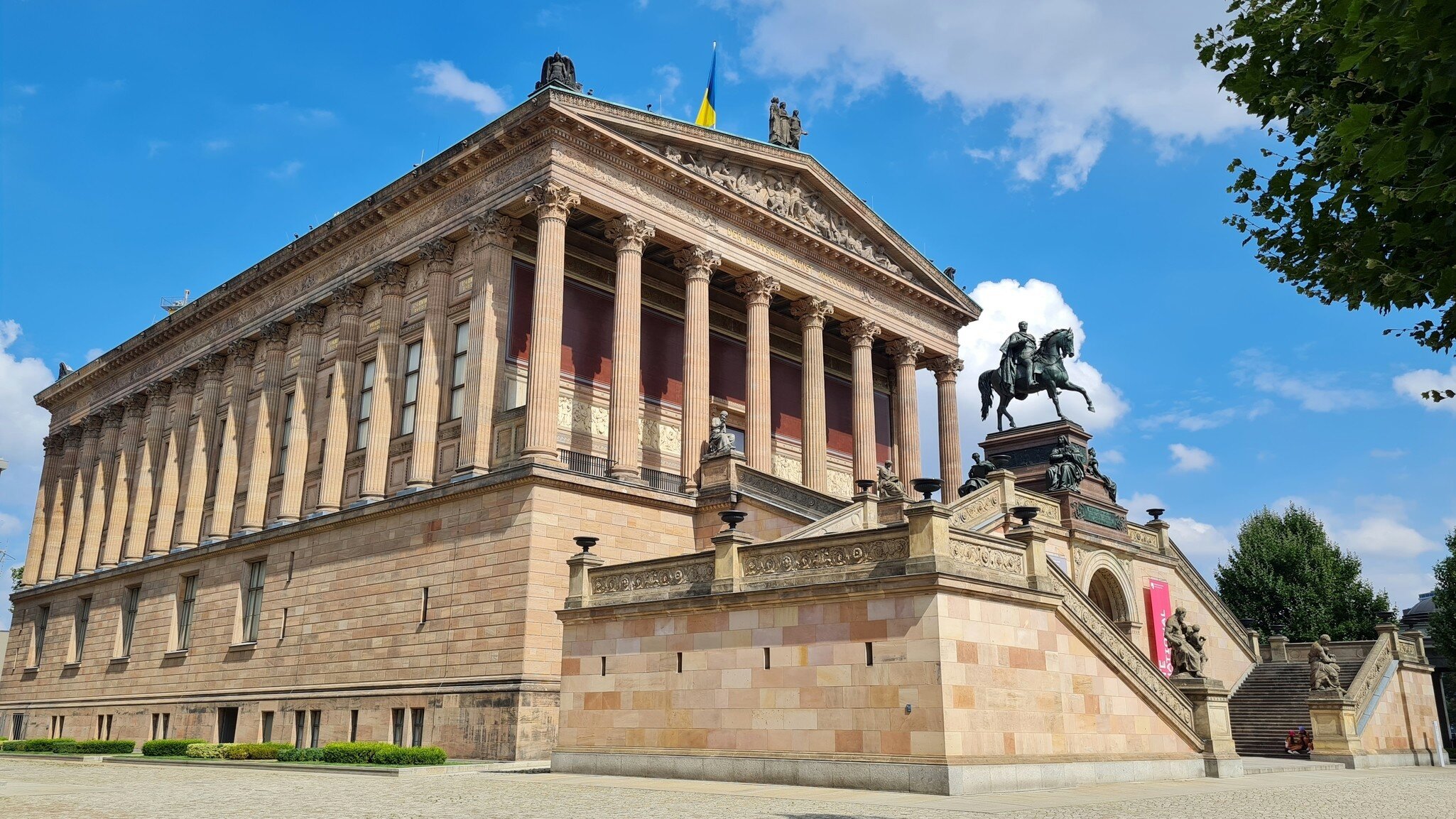 Old National Gallery in Berlin.