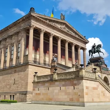Old National Gallery in Berlin.