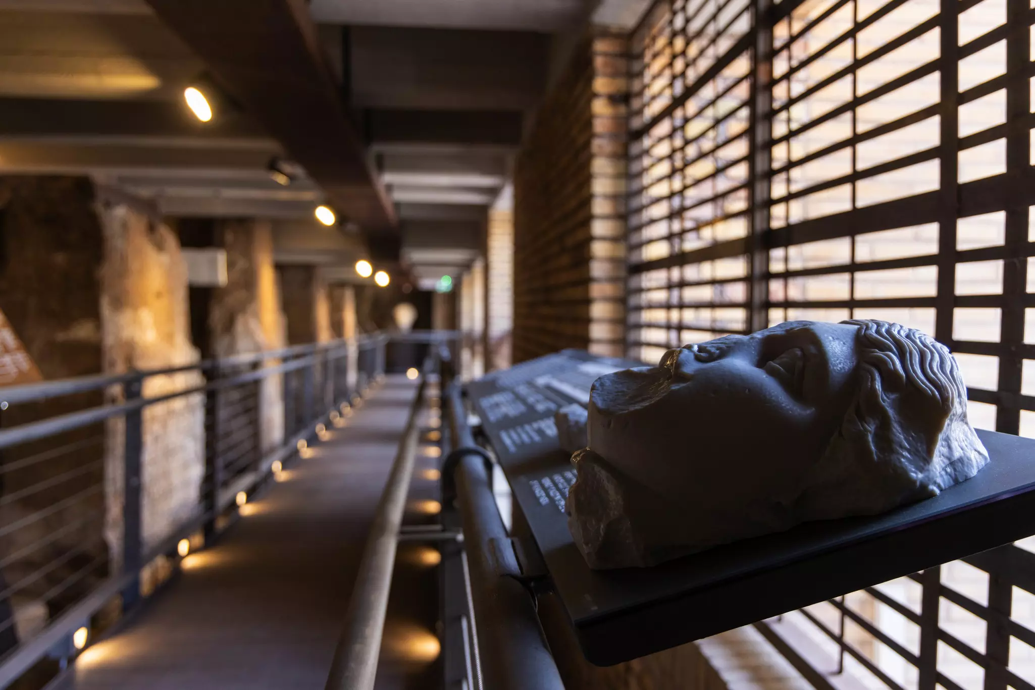 Tactile 3D models of some of the finds make the site accessible to all