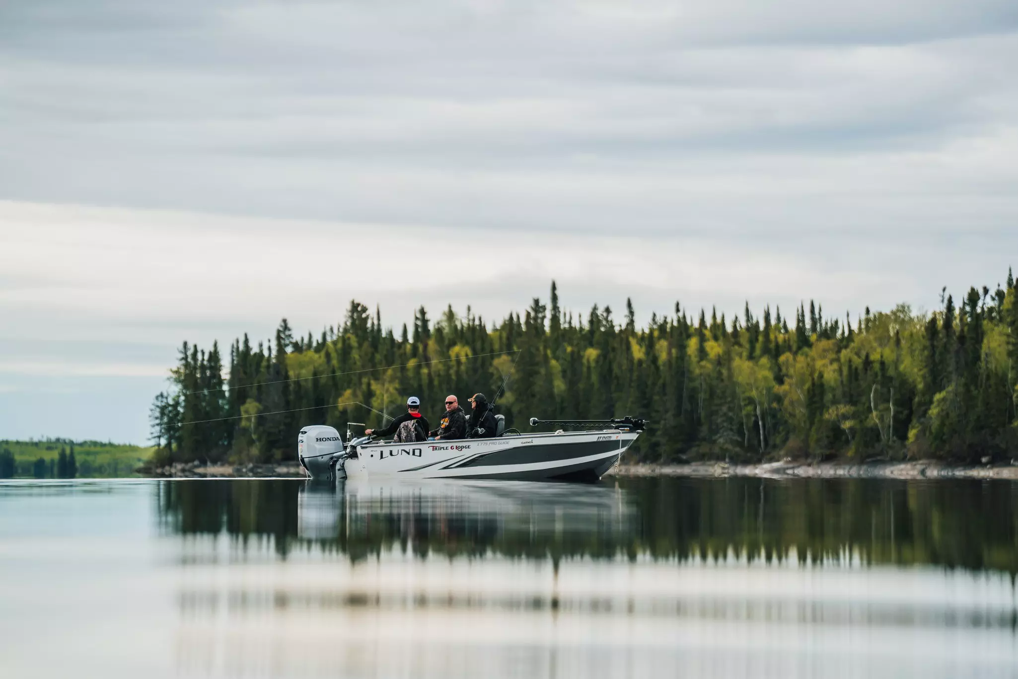 Fishing on Lake Winnipeg