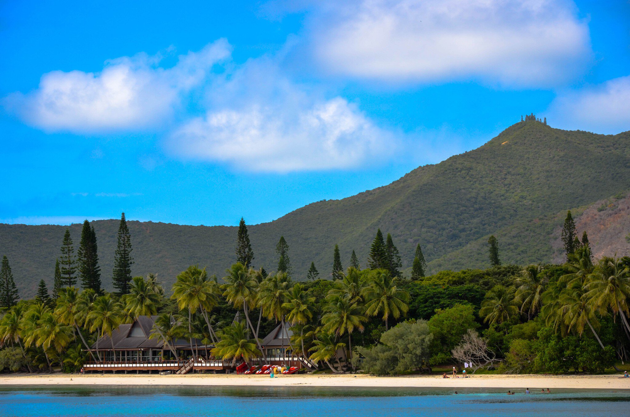 Isles of Pines New Caledonia.