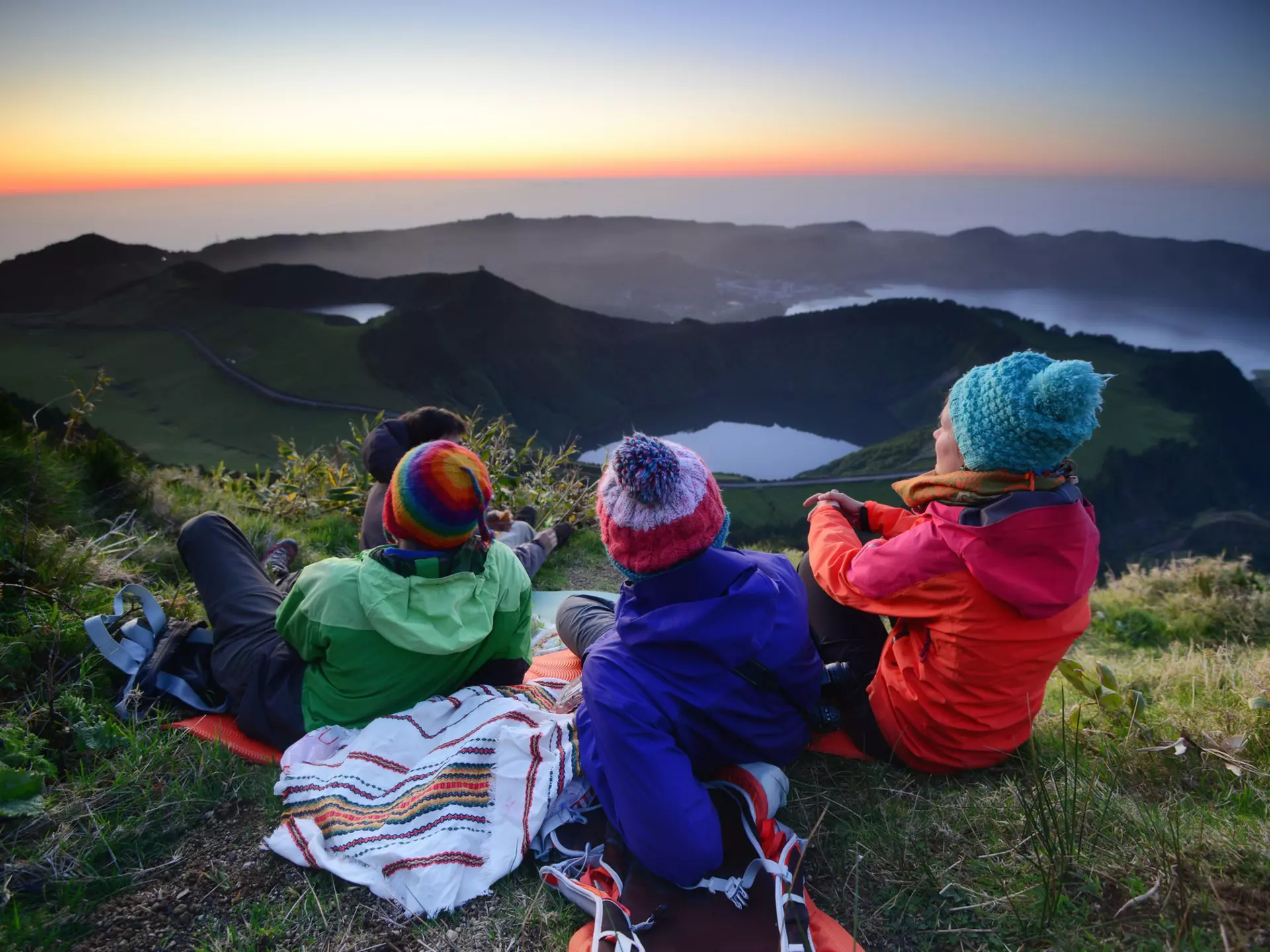 You'll need to hire a car (or organise a taxi for the day) to watch the sunset over Sete Cidades on São Miguel Island © Maya Karkalicheva / Getty Images
