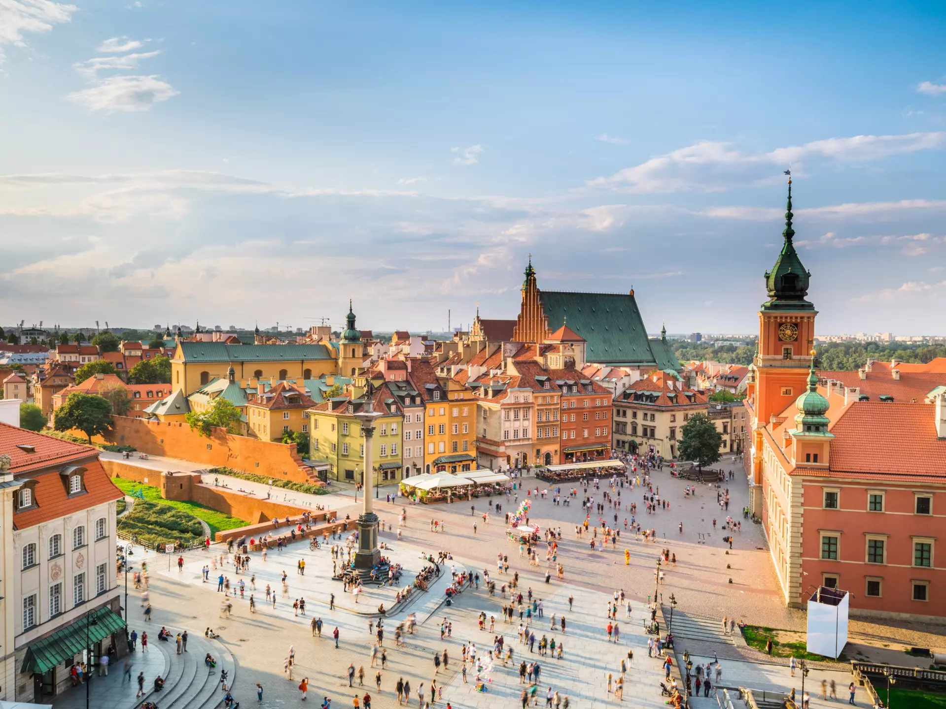 The Old Town in Warsaw. Lukasz Szwaj/Shutterstock