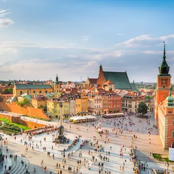 The Old Town in Warsaw. Lukasz Szwaj/Shutterstock