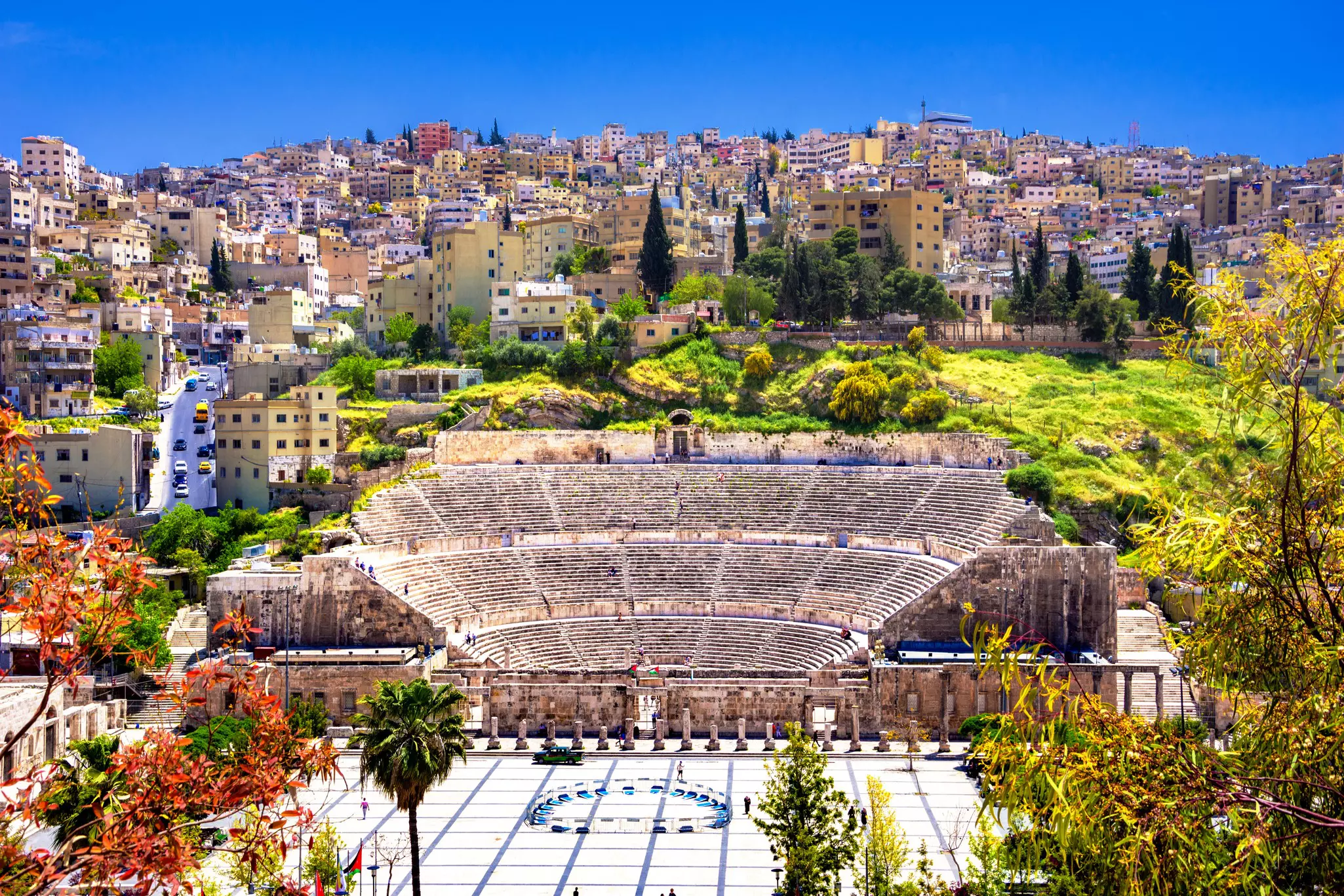 Kids will enjoy exploring the ancient amphitheater in the heart of Amman © Georgios Tsichlis / Shutterstock
