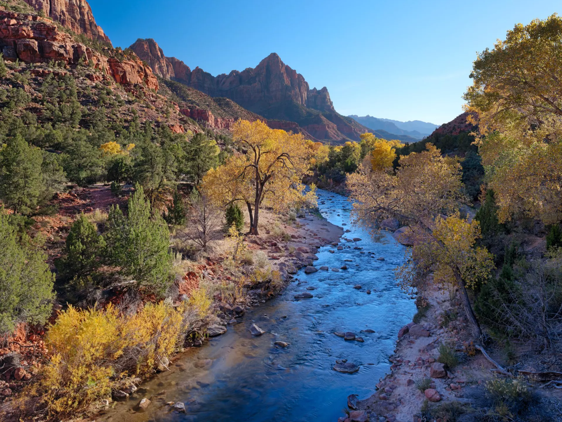 Utah is sizzling hot in summer but cool and colorful in spring and fall – here's our guide to the best times to visit. Jim Kruger/Getty Images
