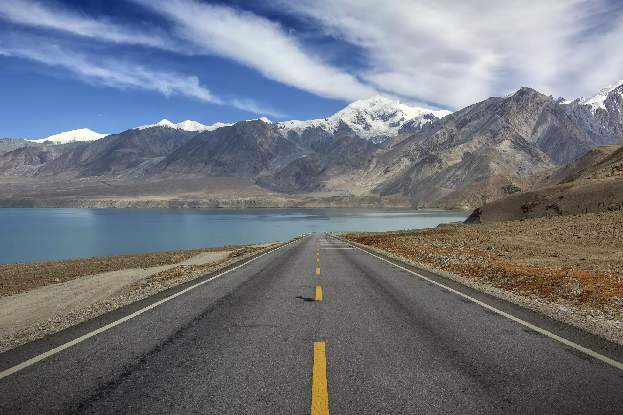 The Karakoram Highway is one of the most iconic road trip destinations in the world © Ratnakorn Piyasirisorost / Getty Images