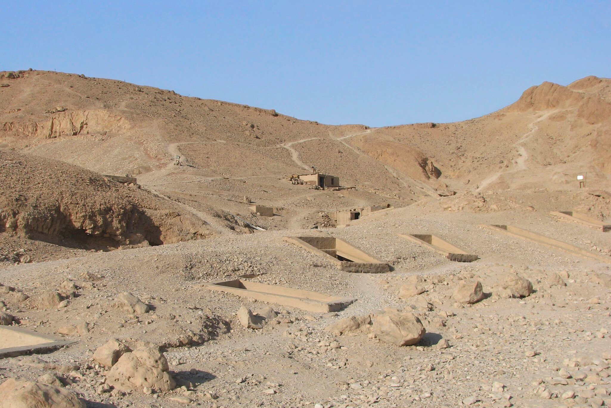 Tombs in the Valley of the Queens, Luxor, Egypt