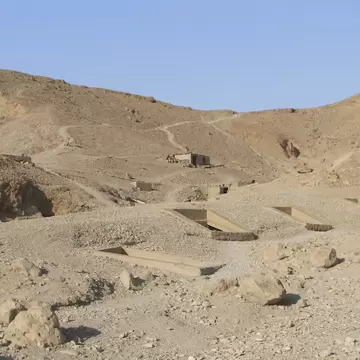 Tombs in the Valley of the Queens, Luxor, Egypt