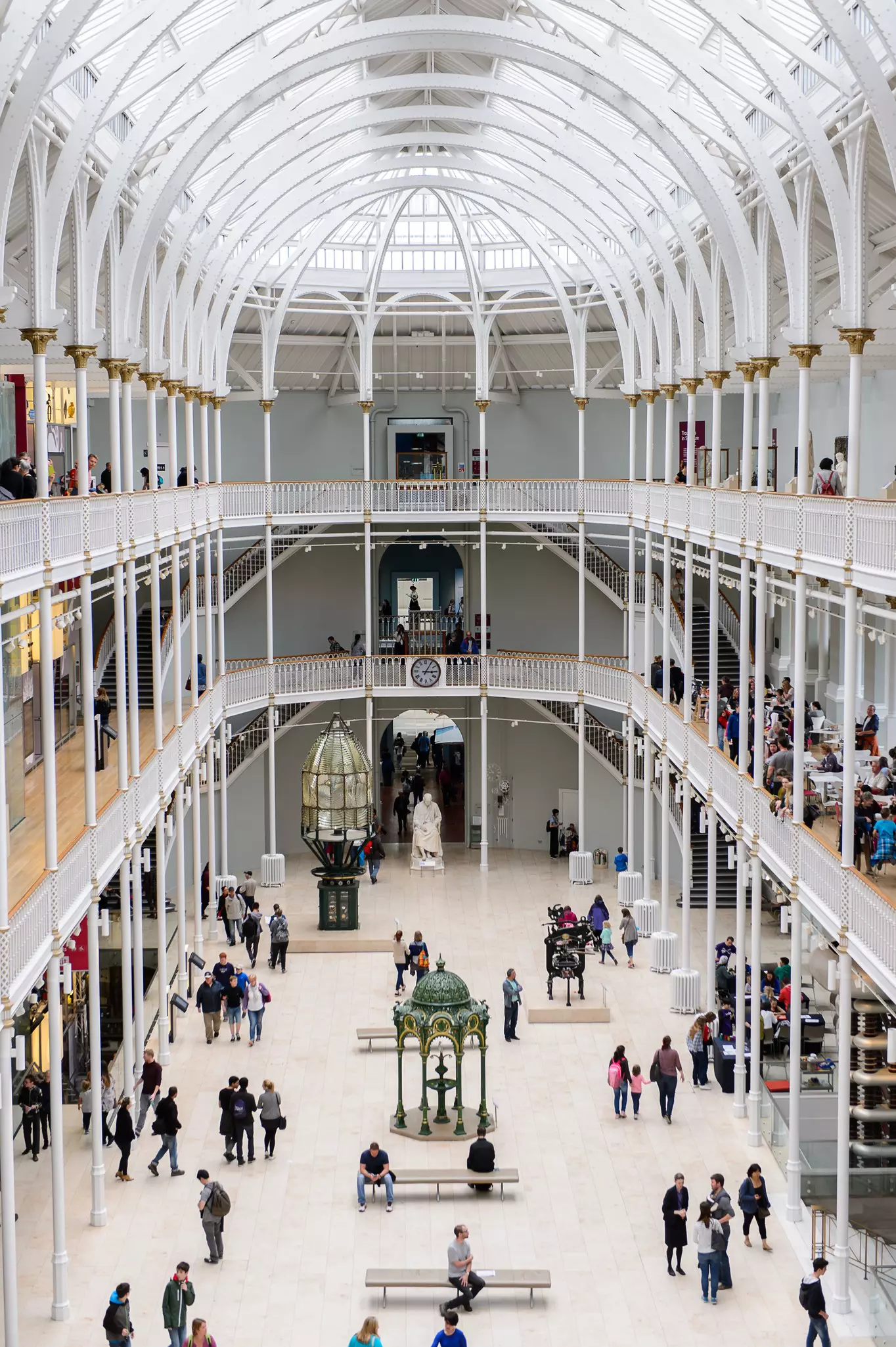 Grand Gallery of the National Museum of Scotland.