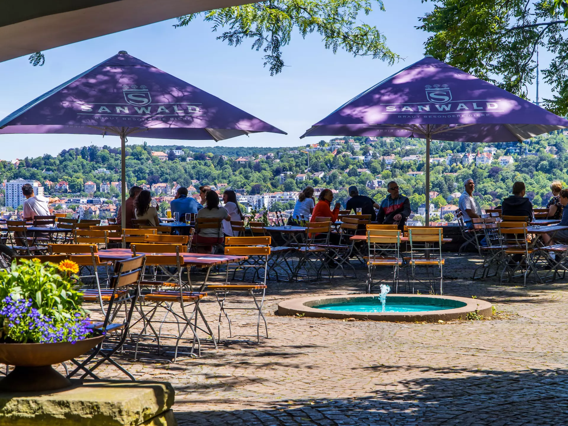 Some of Stuttgart's steps lead to heavenly beer gardens © JackKPhoto / Shutterstock