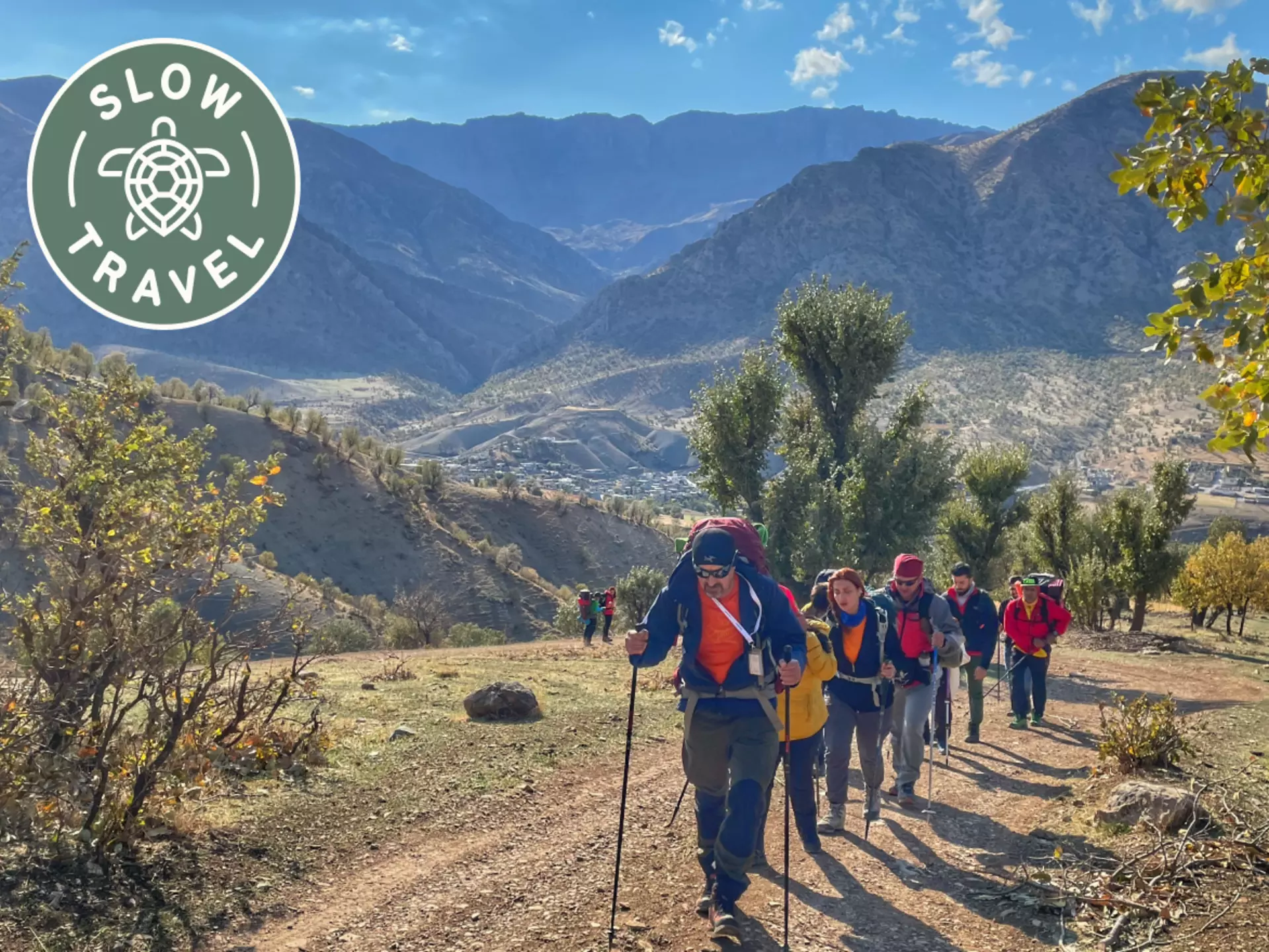 The Zagros Mountain Trail  passes up to 2000m in elevation © Zagros Mountain Trail