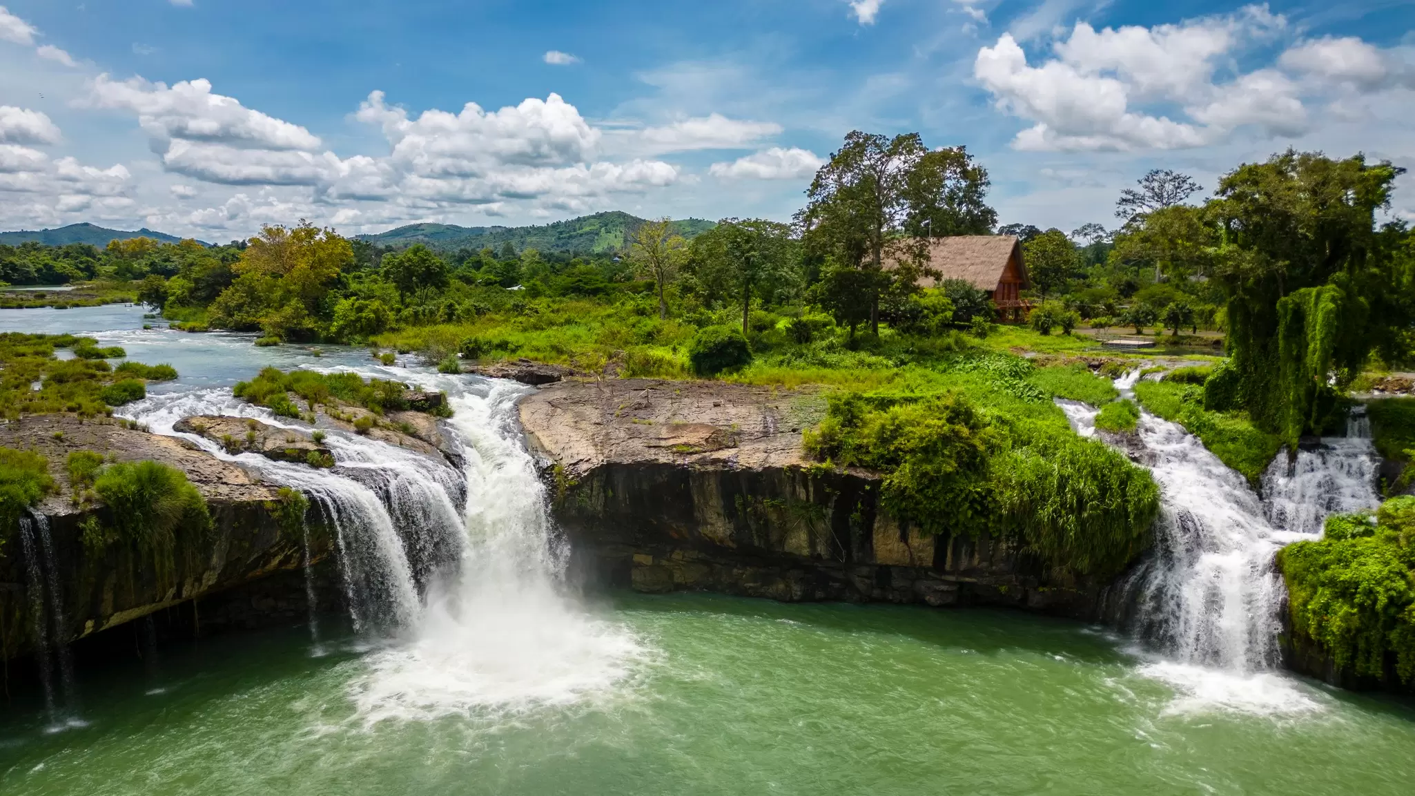 Dray Nur and Dray Sap waterfalls. Tieu Bao Truong/Getty Images