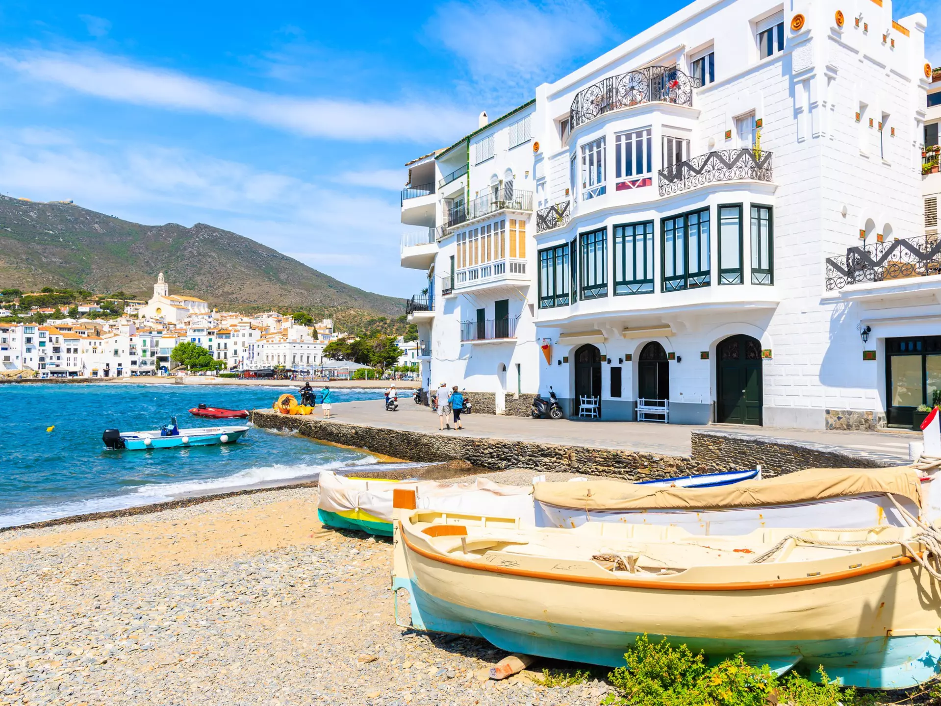 Cadaqués is a popular coastal resort with Spanish holidaymakers. Pawel Kazmierczak/Shutterstock