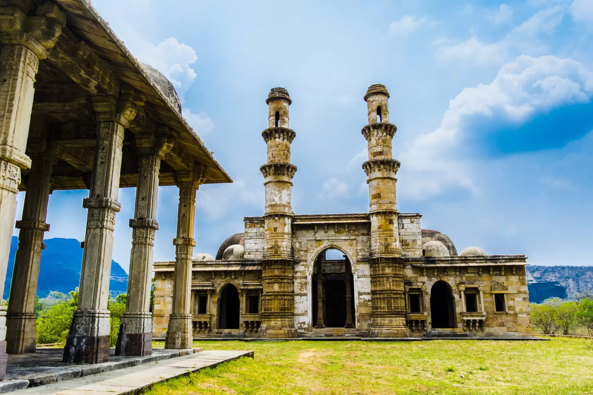 Kevada Mosque in Champaner and Pavagadh Archaeological Park, Gujarat. Vyas Abhishek/Shutterstock