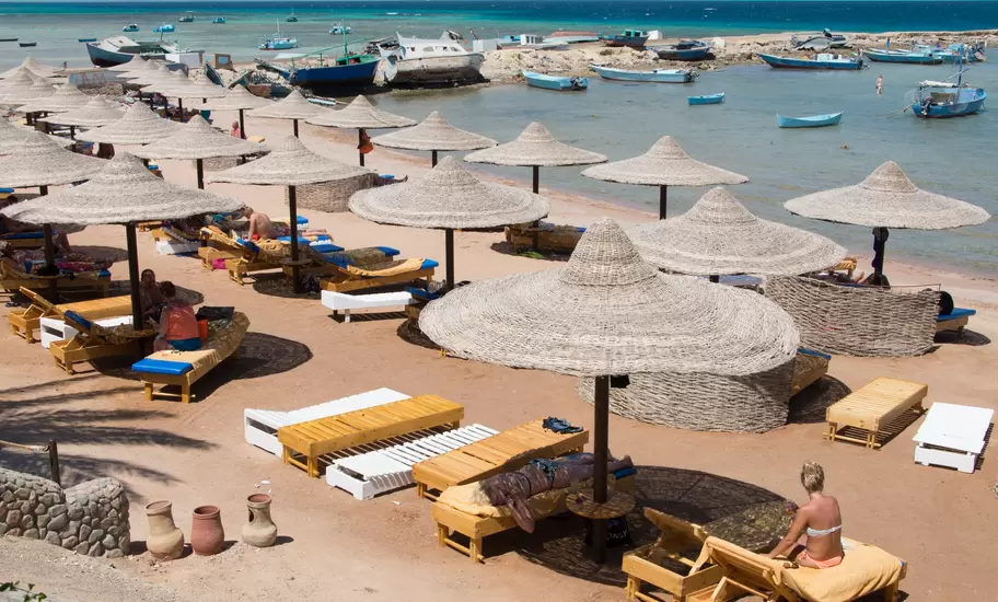 Beach at Ad-Dahar, Hurghada, Egypt