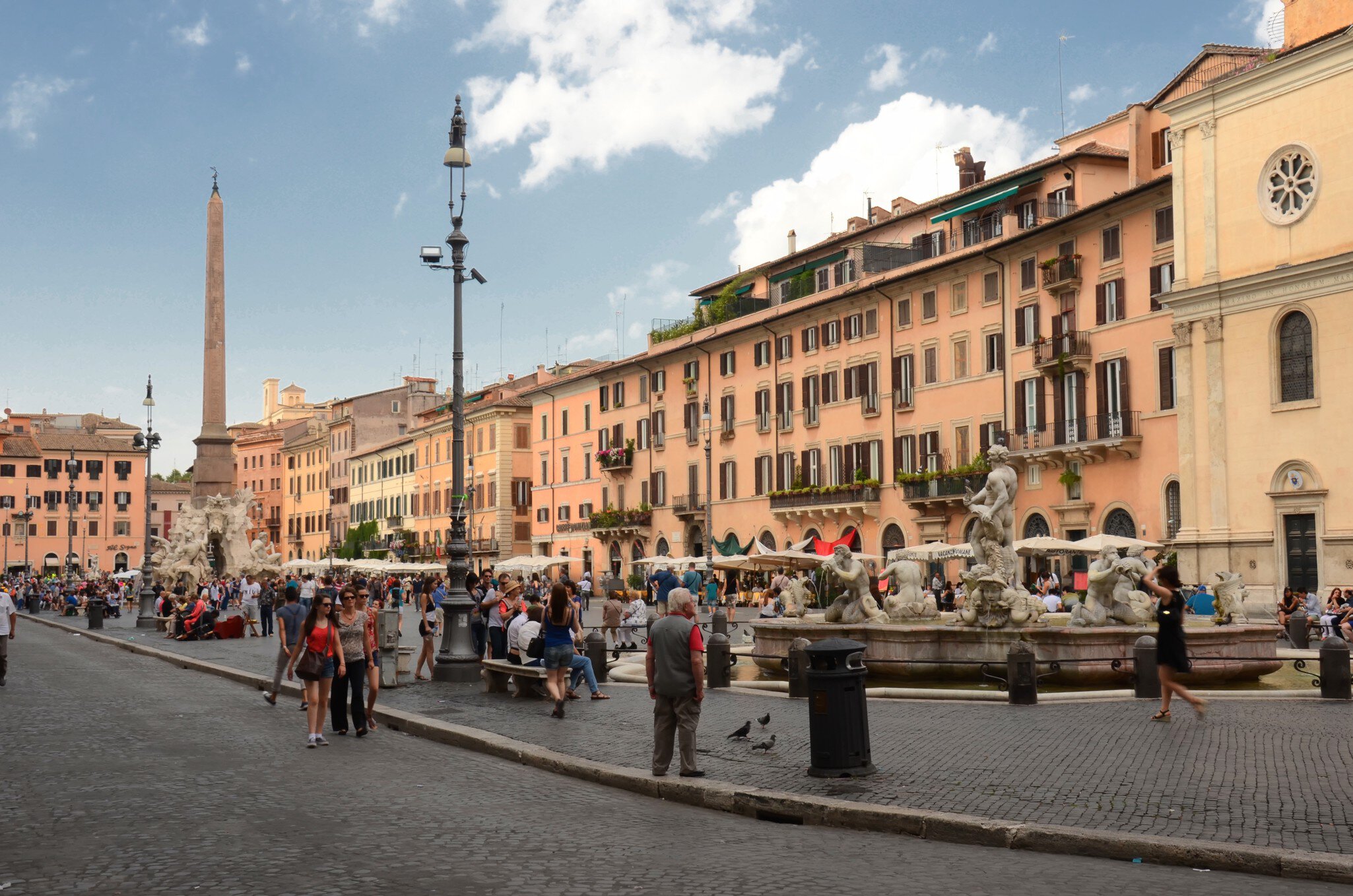 Piazza Navona in Rome, Italy
