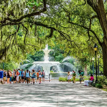 Forsyth Park, Savannah, Georgia. 