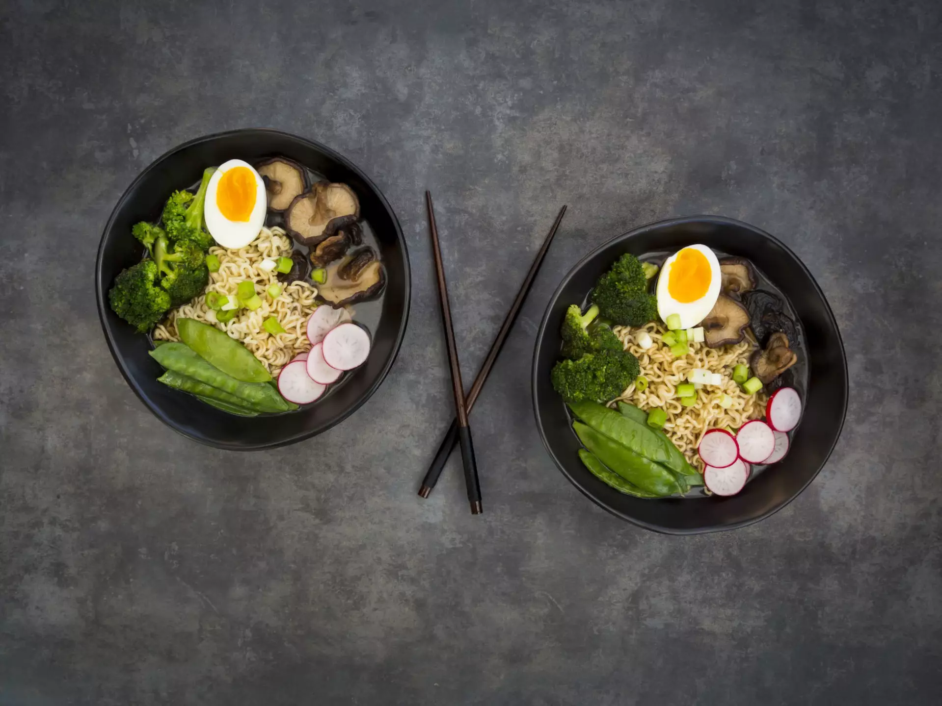 Ramen is but one of the tasty and inexpensive dishes on your Kyoto menu. Westend61 / Getty Images