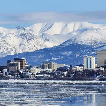 You’ll find that Anchorage’s neighborhoods have a newness and spaciousness you won’t find in denser, older places. Shutterstock