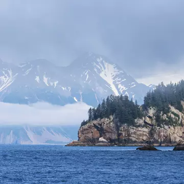 Seward Municipal Boat Harbor On Resurrection Bay On The Kenai Peninsula In Southcentral, Alaska.