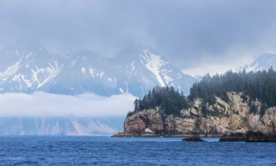 Seward Municipal Boat Harbor On Resurrection Bay On The Kenai Peninsula In Southcentral, Alaska.