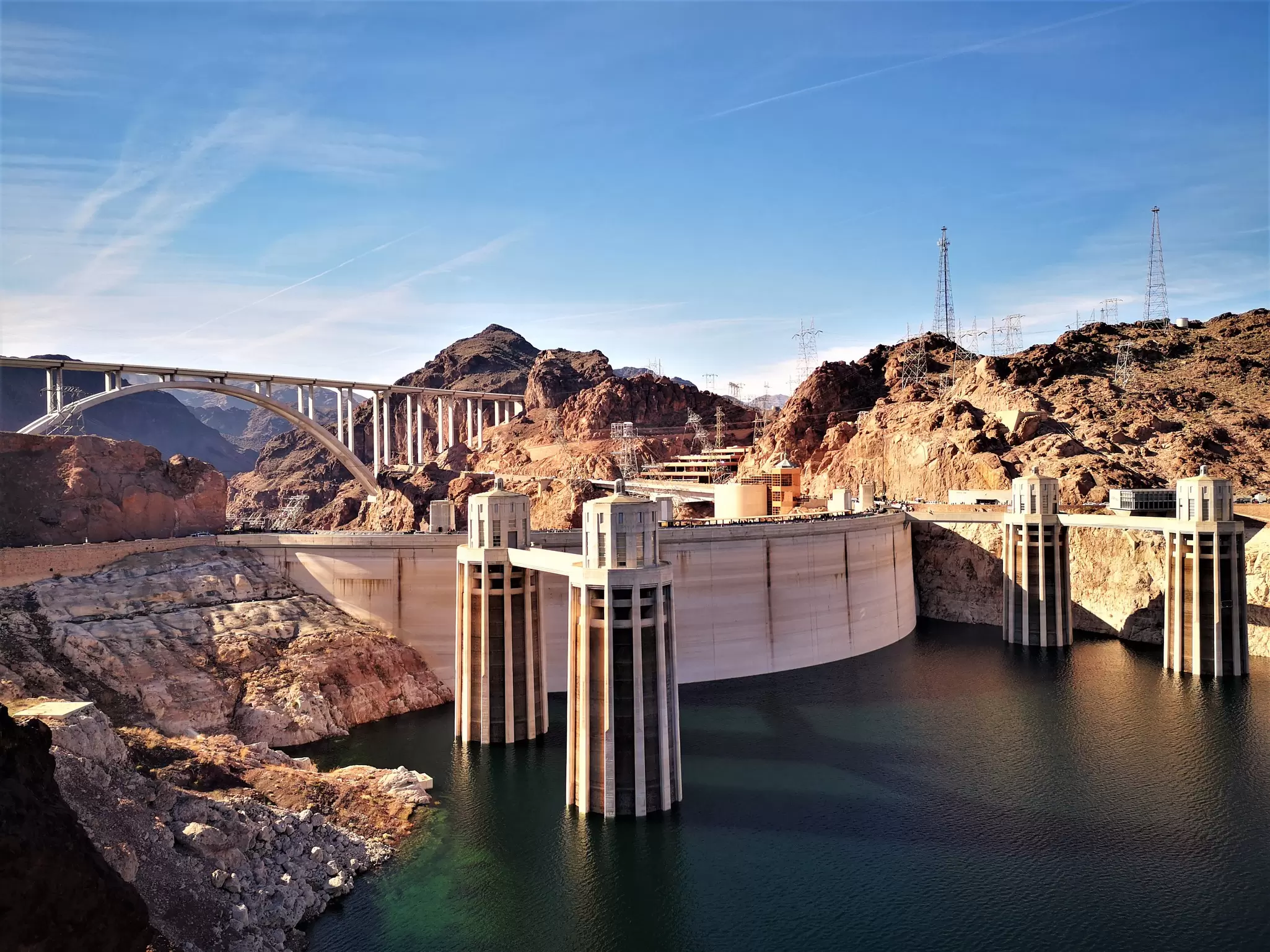 View of the Hoover Dam, Nevada (USA)  License Type: media  Download Time: 2021-03-22T15:50:08.000Z  User:   Is Editorial: No  purchase_order:   