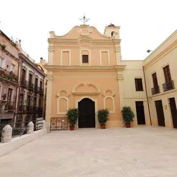 Exterior of the church of Sant'Efisio, Cagliari, Sardinia, Italy
