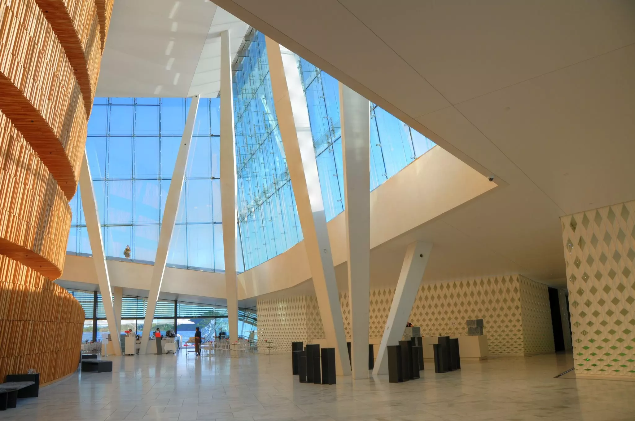 Step inside and admire the interior of the Oslo Opera House on a backstage tour © PlusONE / Shutterstock