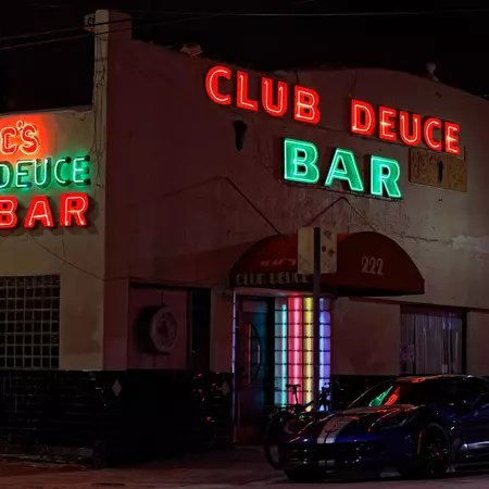 Mac's Club Deuce bar exterior