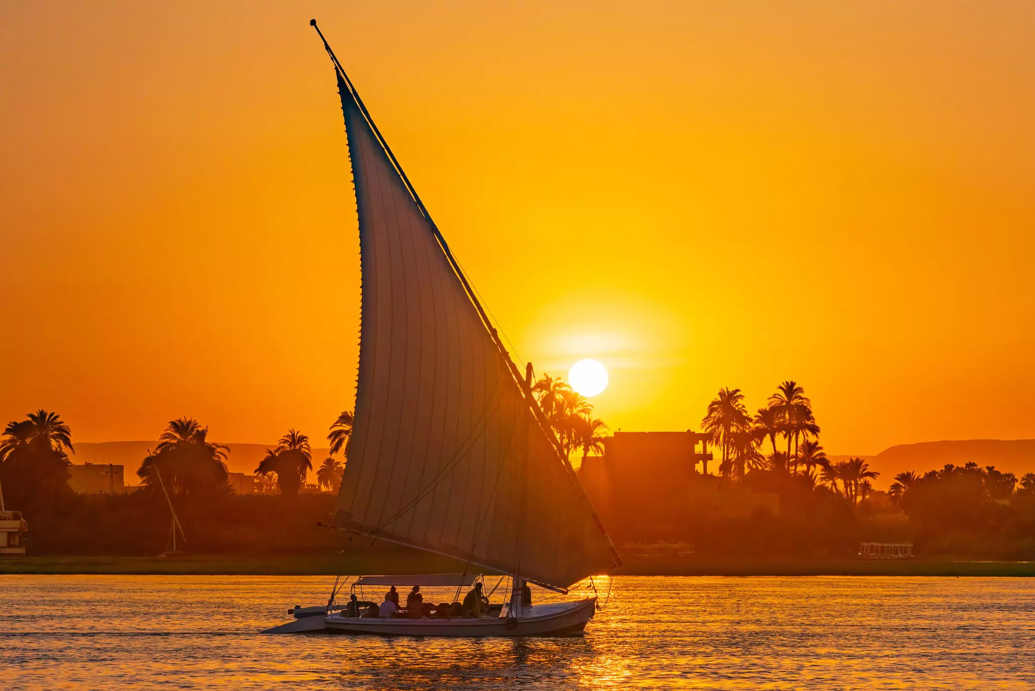 Set sail on the Nile for a fun family activity © Nick Brundle Photography / Getty Images