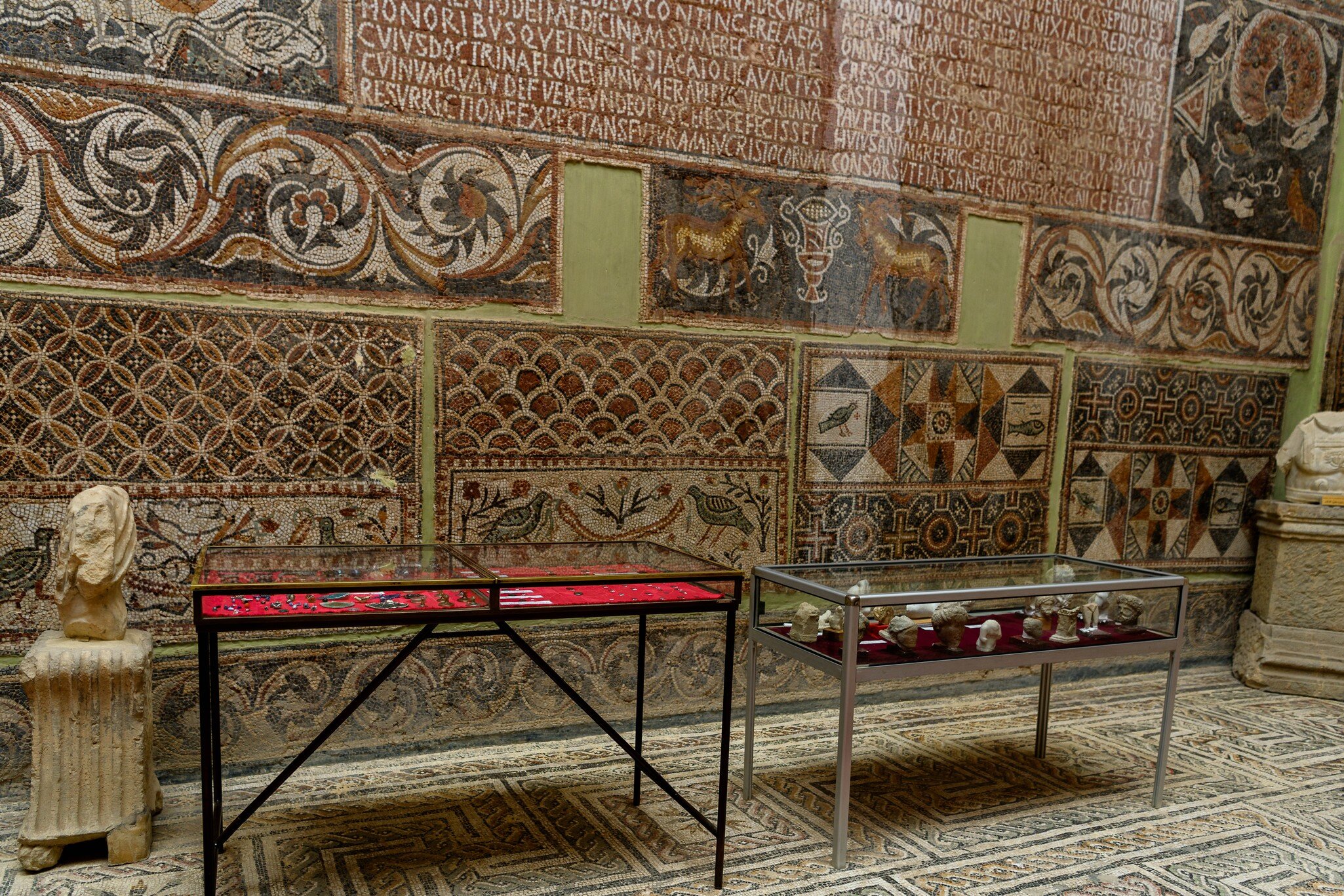 DJEMILA, ALGERIA - MARCH 2, 2018: Ancient object in the Archaelogical Museum in  Djemila, UNESCO World Heritage Site; Shutterstock ID 1089701804;