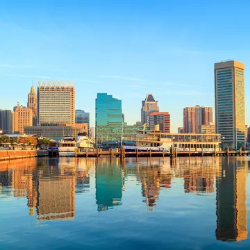 View of Inner Harbor area in downtown Baltimore Maryland USA
340415912
downtown, metropolitan, tower, coast, america, usa, travel, inner, business, horizontal, urban, landmark, attraction, panoramic, commercial, skyline, united, walk, building, modern, maryland, baltimore, states, shopping, famous, shoreline, reflection, architecture, city, blue, panorama, sky, bay, boat, sea, water, promenade, exterior, american, lights, harbor, cityscape