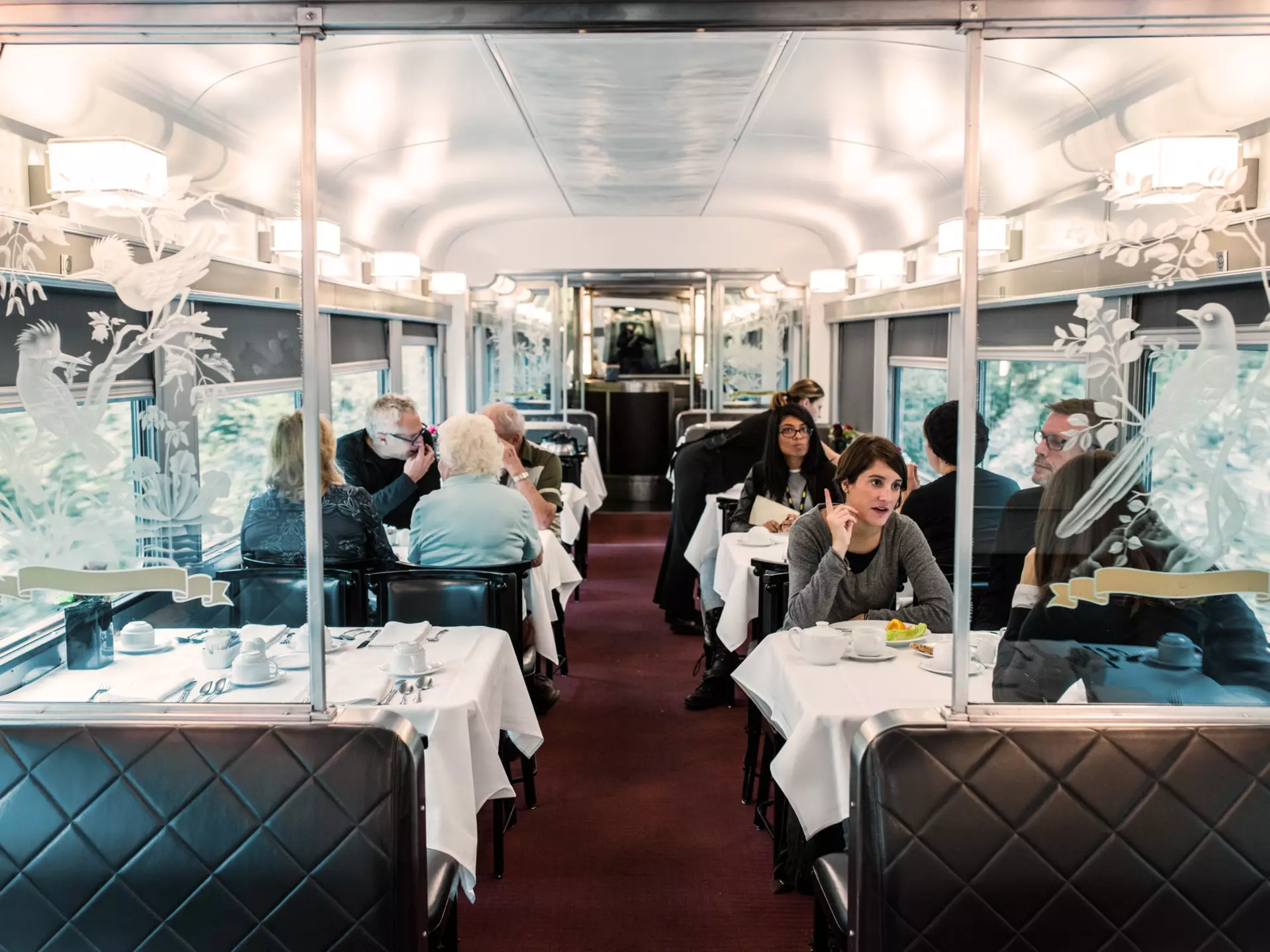 A view at the 'Ma salle a manger' cafe on the Place Dauphine