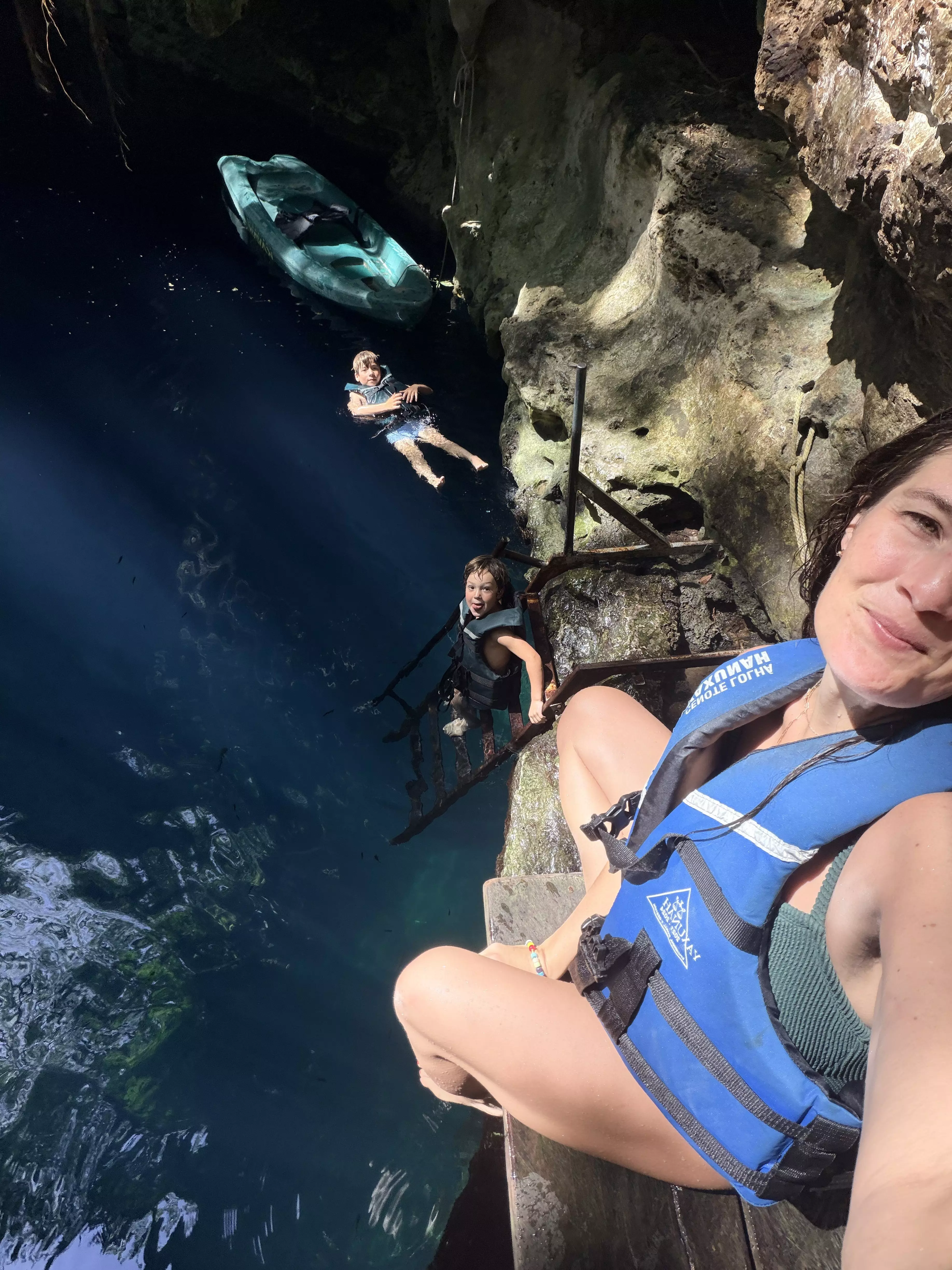 Day at the local cenote