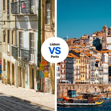 Portugal has two famous cities, but which is right for you? Porto: Photosbypatrik / Shutterstock Lisbon: silverfox999 / Shutterstock
