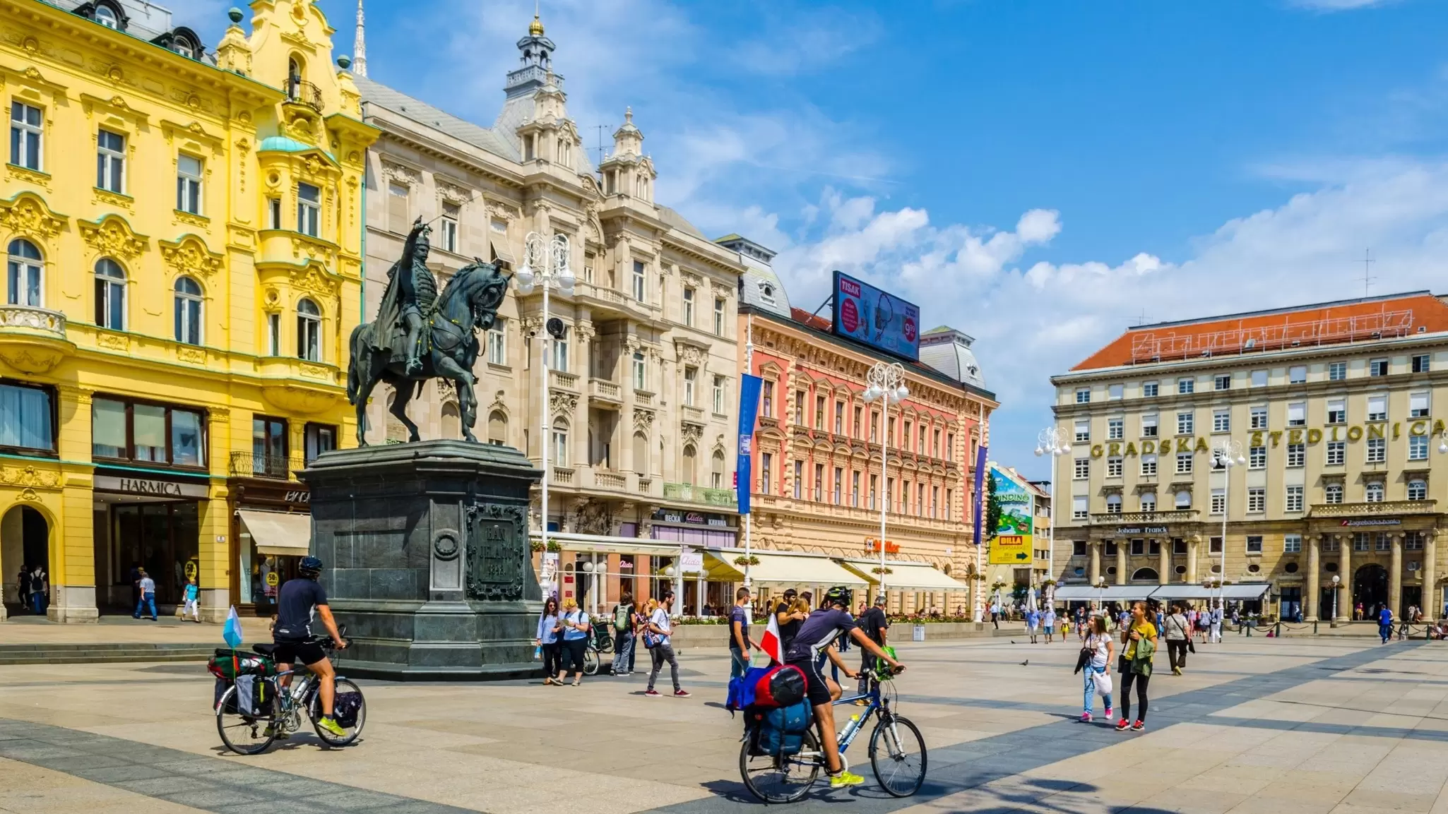 There's plenty to see and do in Zagreb, from quirky museums to drinking coffee in cool cafes. trabantos/Shutterstock